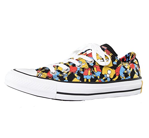 CONVERSE Chuck Taylor All Star Bart Simpson Unisex Casual Shoes 146811F Size 7 US Mens