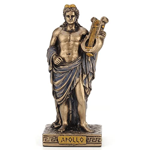 Veronese Design Greek Gods Miniature Figurine (Apollo, Bronze)