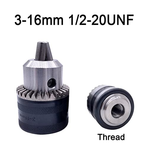 Mandrin perceuse 3-16mm pour changer de foret sans clé - 2