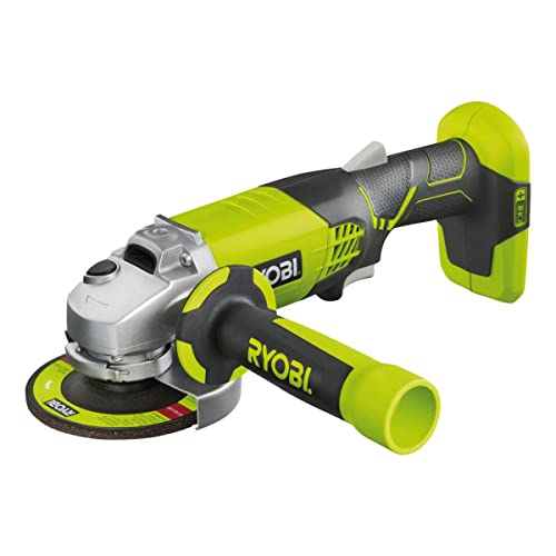 RYOBI Combo 2 outils ONE+ : Perceuse visseuse Meuleuse dangle 115mm + 2 batteries 5 & 2 Ah chargeur & sac R18DDAG - vue 4