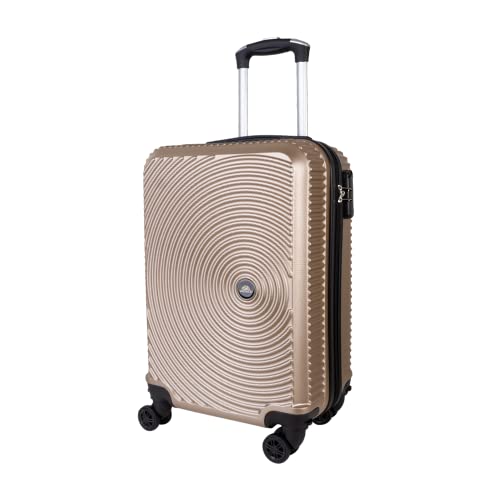 Kit Conjunto de 2 Malas De Viagem Para Bordo Fibra C/rodinha 360°