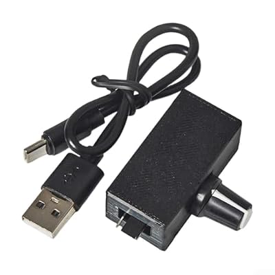 Fan Controller 12V 4-Wire Low Voltage Governor with Input, Compact DC-DC Regulator DIY Cooling Systems and Pumps, Includes Cable(A)