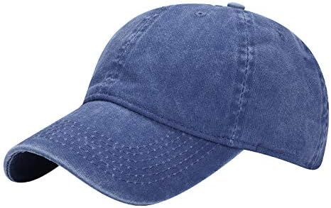 Kids Baby Girls Hat Washed Baseball Cap Cotton Solid Sun Hats for Children Fit for 2-7 Years - Image 7