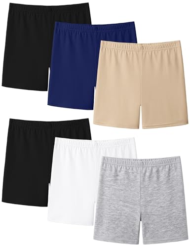 Image of BOOPH Girls Bike Shorts Toddler Cartwheel Short for Dance Underdress | Kids Biker Shorts for 2-10T