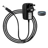 12V 1.25A Power Supply Charger – 15W Replacement Adapter for Echo Dot 1st 3rd 4th 5th Gen – 4.0 × 1.7 mm Charging Cable – Compatible with Echo Dot with Clock Kids Edition Fire TV Cube - Image 1