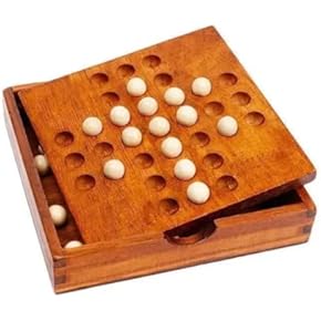 Longfield Solitair 23 Hout IQ Puzzel   Vliegerbedrijf 'de Paddestoel