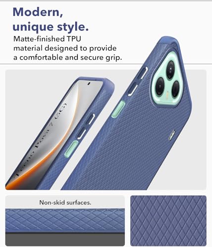 Image of Jkobi Back Cover Case for Tecno Pova 7 5G (Liquid Silicone | Side Grip | Camera Protection)