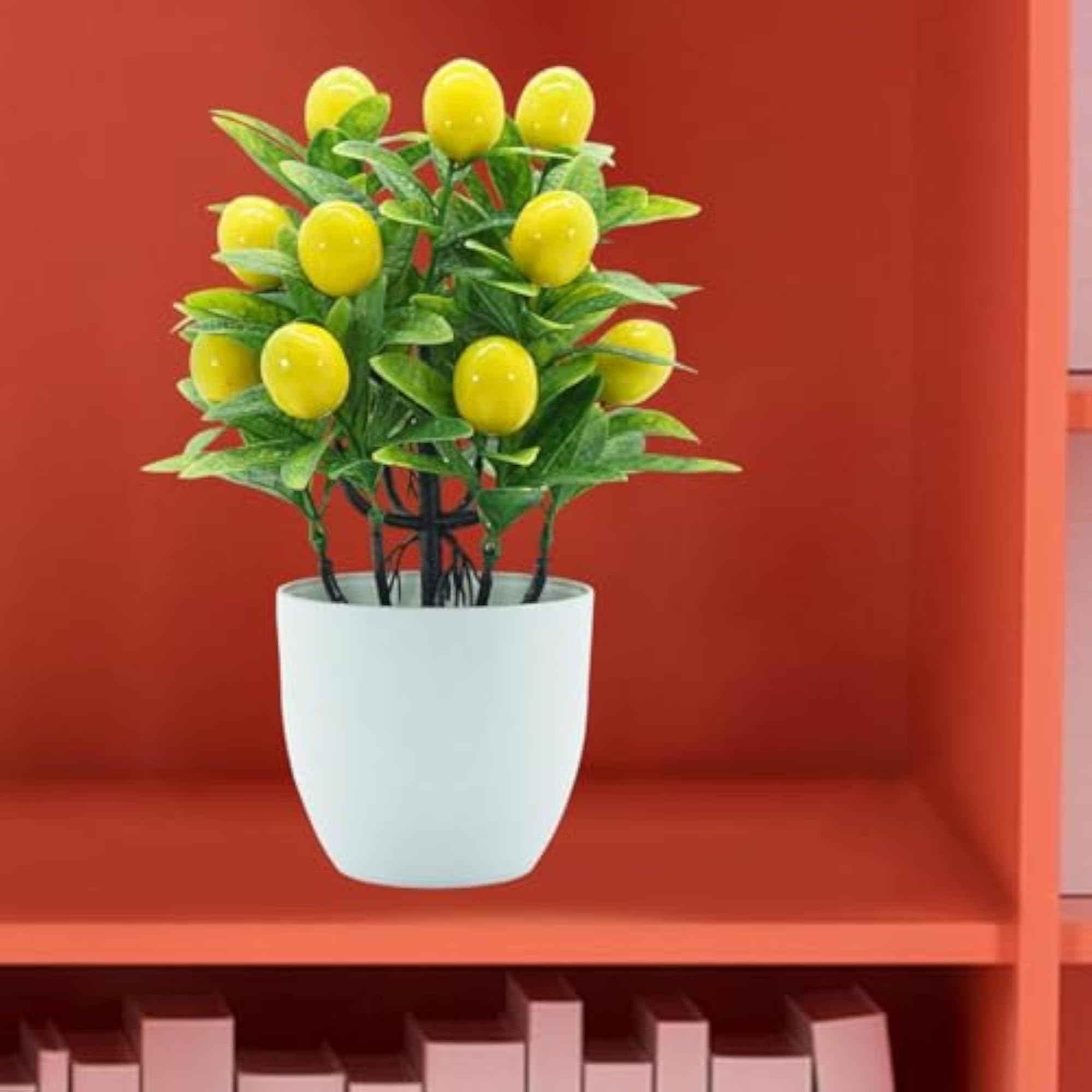 Mini Fake Plant Decorative Potted Plant for Table Decor