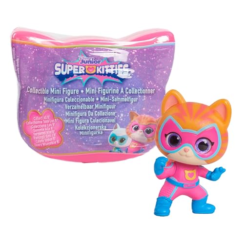 Figurki kolekcjonerskie Just Play Disney SuperKittens, zabawki dla dzieci w wieku od 3 lat, wielokolorowe (1 sztuka)