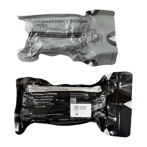 4" x 6" Israeli Emergency Bandage with Pressure Bar Cover