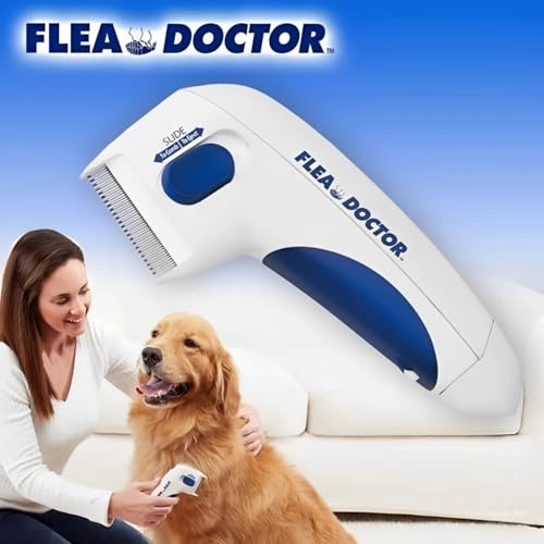 Pente Elétrico Antipulgas para Cães Gatos Outros Animais Pet - Cachorro Remove Pulgas Lêndeas e Piol