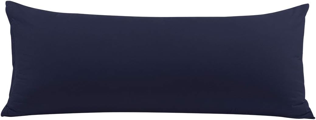 PiccoCasa Body Pillow Pillowcase with Zipper Closure, 1800 Series Brushed Microfiber Body Pillow Cover