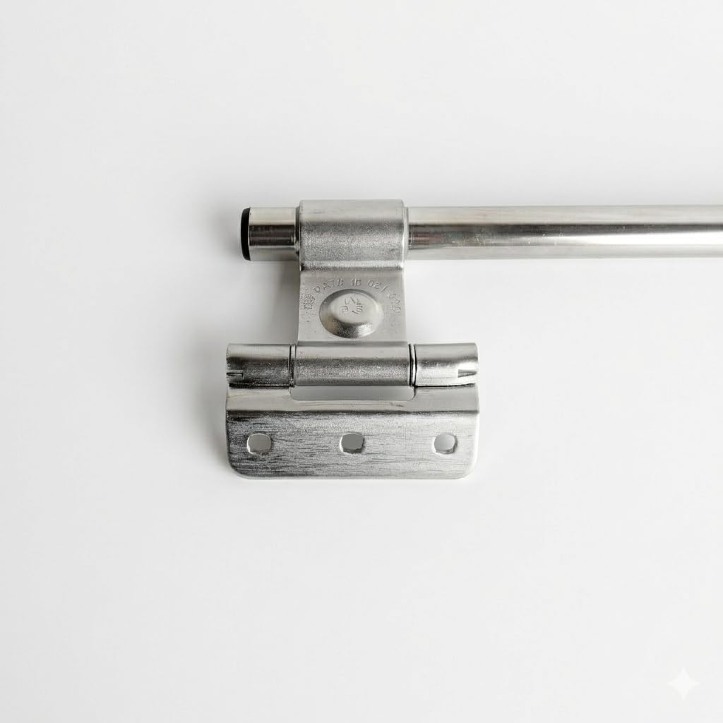 Trailer Door Cam Lock Bar Latch, 36" Zinc Plated Assembly,Horse| Livestock-Enclosed- Cargo Trailers .Includes Mounting Hardware & Hasp .Barlock Placement on Either Side of Trailer Door (1 pcs)