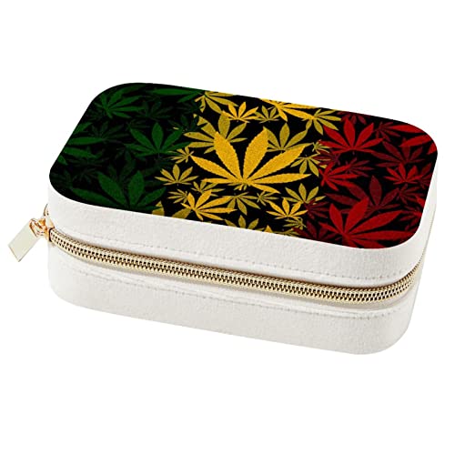 Boîte à bijoux de voyage Reggae pour éviter les colliers emmêlés