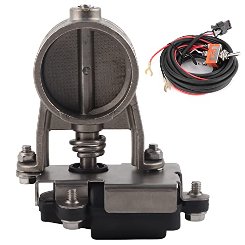 BOROCO Controllo della Valvola di Scarico, Ritaglio della Valvola di Scarico a Controllo Elettrico a Bassa Pressione Per Downpipe Catback Per E82 E88 F2X F3X(2 inches)