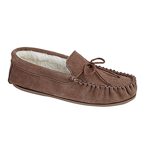Mokkers - Pantuflas/Zapatillas de Estar por casa Modelo Oliver de Estilo mocasín para Hombre (42 EU) (Camel Oscuro) Cover