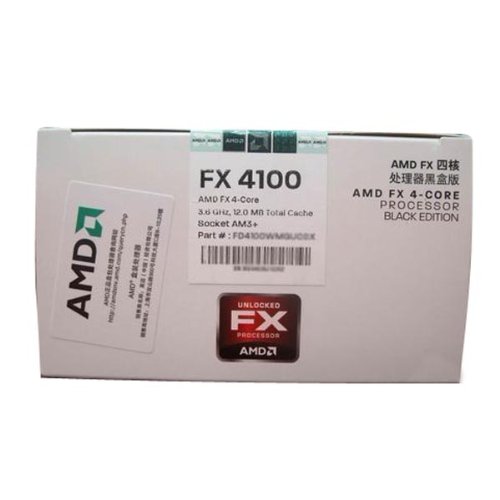 Amd Fx 4100 4-Core Processor, 3.6 4 Socket Am3+  Fd4100Wmgusbx #TOP2