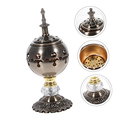 Hanabass 1Pc For Office Pot Metal Byzantine Diffuser Home Arabic Out Decoration Cense Sauna Gift Orthodox Bedroom Bedside Yoga Retro Cauldron Scented Candleholder Greek Iron #TOP29