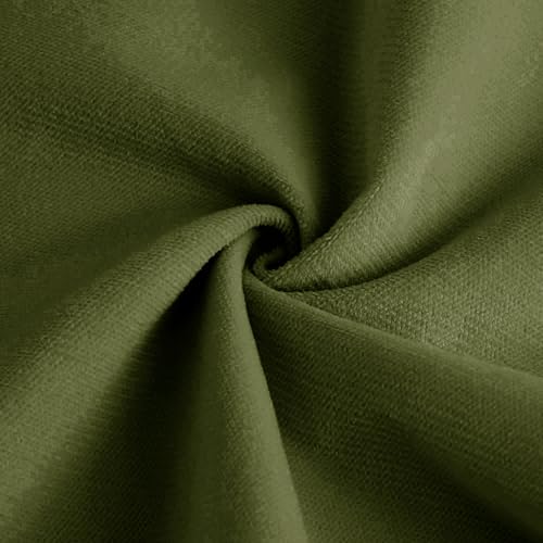 Image of SoarFlash Sectional Sofa Couch, U Shaped Modern Sofa with Solid Wood Legs, Couches Sofas for Living Room Apartment, Comfortable Small Couches for Apartment, Green