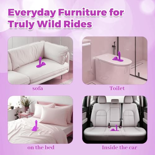 Riding Toys APP Controlled Adult Tools for Women Powerful 9 Modes Realistic Silicone Waterproof USB Charging Play Thrusting Games Enjoy Happiness - Thumbnail 5