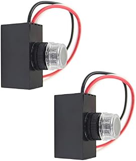 J.LUMI YCA1030 Outdoor Hard-Wired Post Eye Light Control with Photocell Light Sensor, Photocell