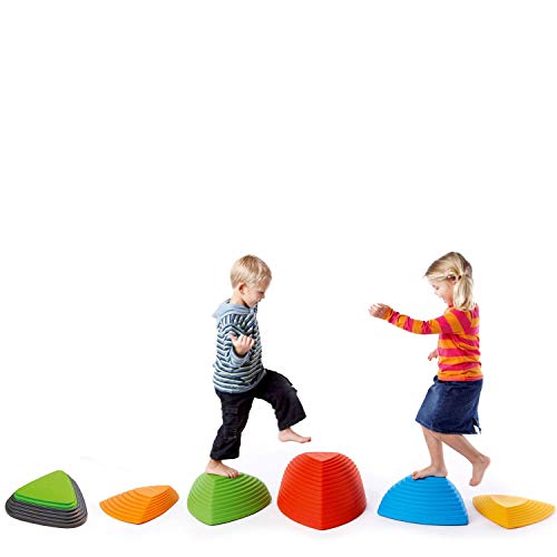 Set De 3 Dômes De Colline Nordic - Hügelkuppen Pour Sauts Et Équilibre Enfants, Charge 100 Kg