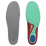 Endoto Einlegesohlen für New Balance Sneaker Schuhe, Ersatz Einlagen Sohle Schuheinlagen Insoles für Herren Laufschuhe - 45 EU