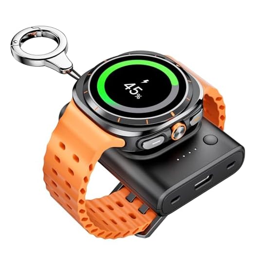 ¿Accesorios para smartwatch? ideas que pueden mejorar su funcionalidad 27 Phelinta para Cargador de Reloj Samsung, Cargador portátil para el Galaxy Watch
