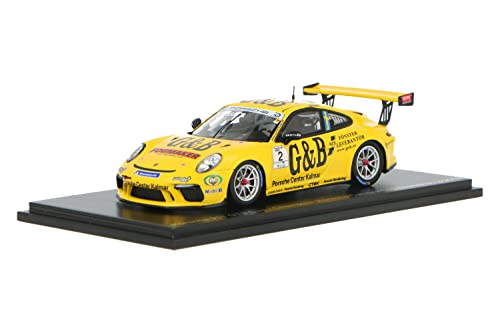 Porsche 911 GT3 Cup Spark 1/43 Carrera Cup Scandinavie 2018