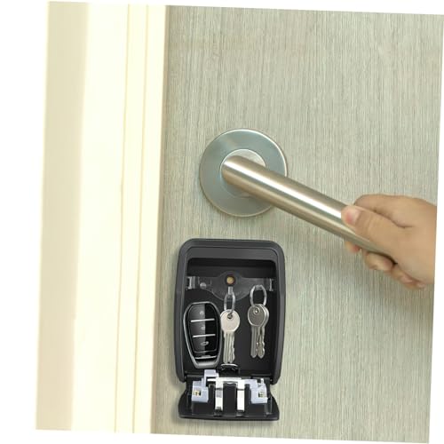 Caja de seguridad para llaves impermeable Alipis con combinación de 4 dígitos para pared 8