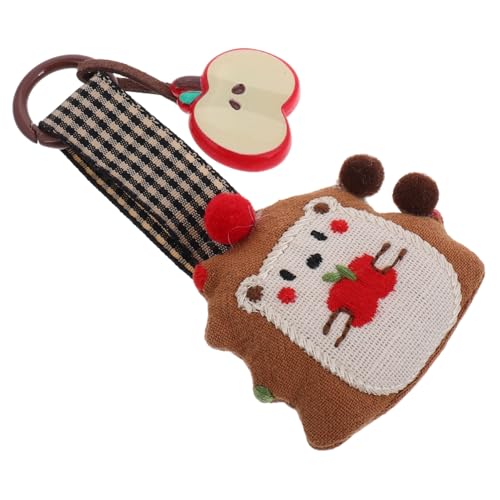 Cabilock Lindo Llavero De Coche Forma De Animal De Peluche Colgante Para Bolso o Mochila Accesorio Decorativo Lindo y Gracioso Para Mujeres Para Obsequio De Cumpleaños