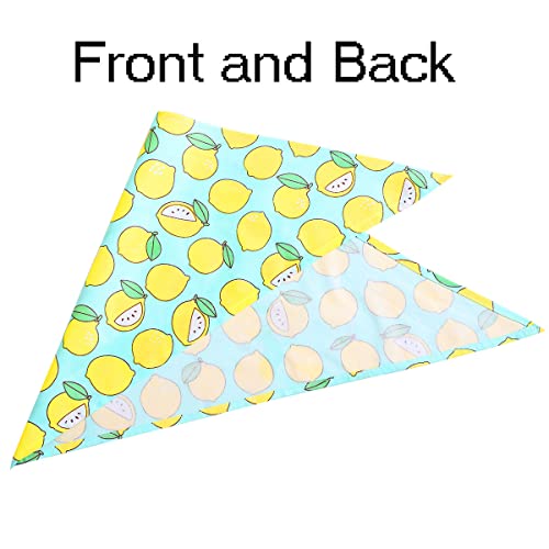 Nzuna Cute Dog Bandana 2 Pack Summer Hawaii Dog Puppy Bandana Fruit Pattern Dog Triangle Scarf For Small Medium Dogs Pets（Pattern 3） #TOP2