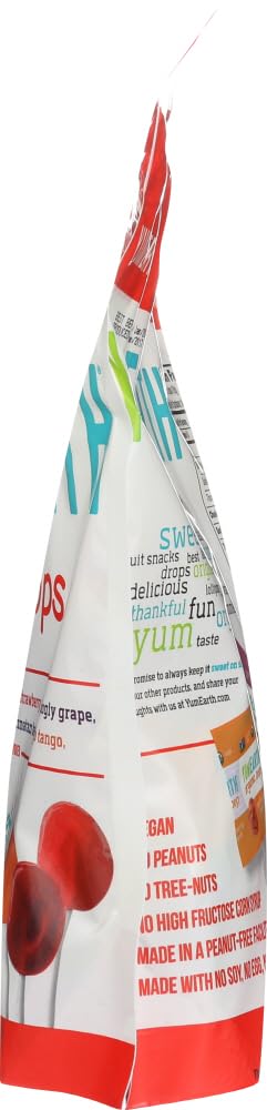 YumEarth Organics Pops Lollipops 40+ Pop (Pack of 2) by YumArth