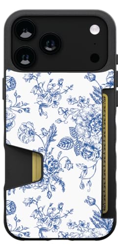 Smartish® iPhone 18 Pro Max/17 Pro Max Wallet Case - Wallet Slayer Vol. 1 [Slim + Protective] - Aw Shoots - Drop Tested 6FT - Credit Card Holder - Floral Case for Women