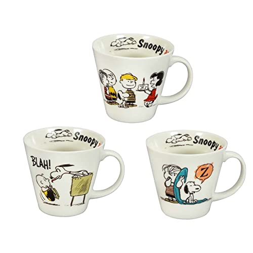 �u PEANUTS ( �s�[�i�b�c ) �v �}�O�J�b�v �R�b�v ��340ml 3�_�Z�b�g ���{�� SN850-29