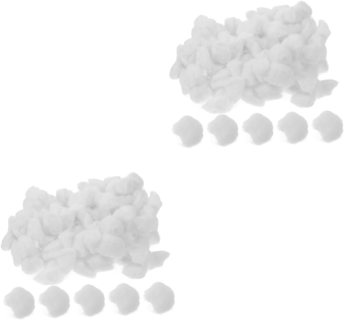 FOMIYES 2pcs Non Medical Makeup Remover Cotton Balls Soft Lint Cotton Balls for Beauty Care Multi-use