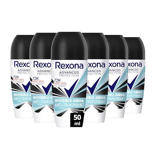 Bille anti-transpirant Rexona protection 72h anti-traces pour un parfum frais et floral continu