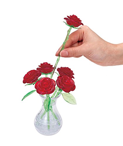 Beverly 47 Piece Crystal Puzzle 6 Rose Red #TOP4