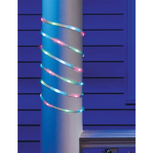 Queens of Christmas 10MM 18' Spool of Blue Ropelight 150' LED Rope Light