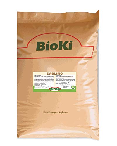 Bioki - Caolín natural para agricultura ecológica, 8 kg