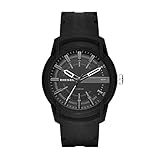 Bandumfang: 200 +/- 5 mm Diesel Herren Quarz Uhr mit Silikon Armband DZ1830