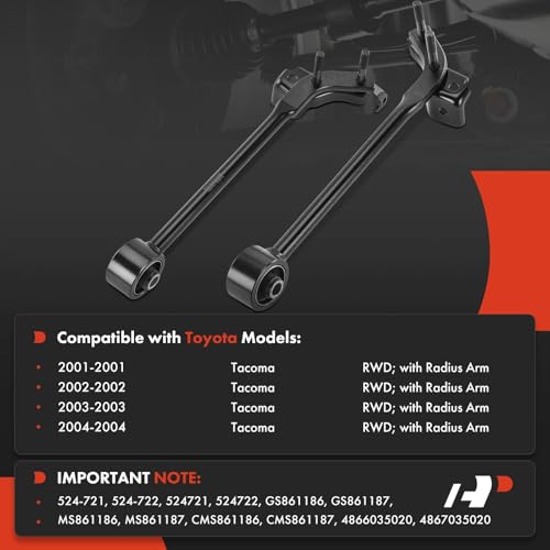 A-Premium Front Control Arms with Bushing, Compatible with Toyota by A-Premium - Used condition - Image 2