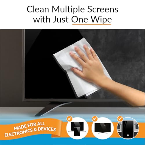 iCloth XL Screen Cleaning Wipes, Lint-Free and Streak-Free, Fast-Drying, Removes Dust, Fingerprints, and Smudges (20 XL Wipes) by iCloth - Used condition - Image 3