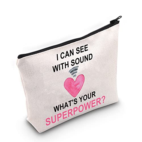 TSOTMO Sonographer Gift Ultrasound Tech Zipper Pouch Sonographer Life Gift Sonography Graduate Gift Medical Sonogram Gift Nurse Doctor Gift (See Sound)