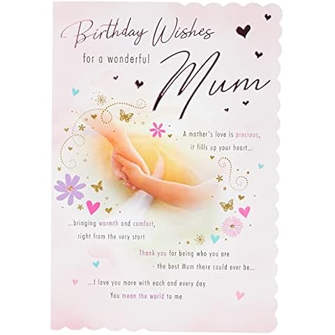 Piccadilly Greetings Mum Birthday Card Cover
