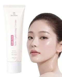 Seoulskin Kojic Acid Skin Lightening Cream with Kojic Acid, Niacinamide & Alpha Arbutin |Moisturizer | Skin Brightening | For Glowing Skin | Treats Dark Spots & Pigmentation | Tan Removal | For Men & Women