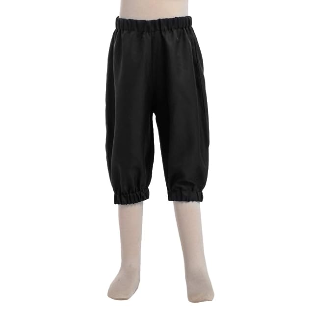 Foto 2 de 7 de BPURB Niños 18th Century Colonial Pilgrim Costume Shorts Pantalones Bragas de Verano para Niños