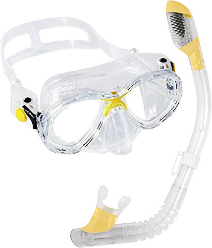Masque de plongée enfant sans buée Cressi Marea et tuba sec contre la suffocation