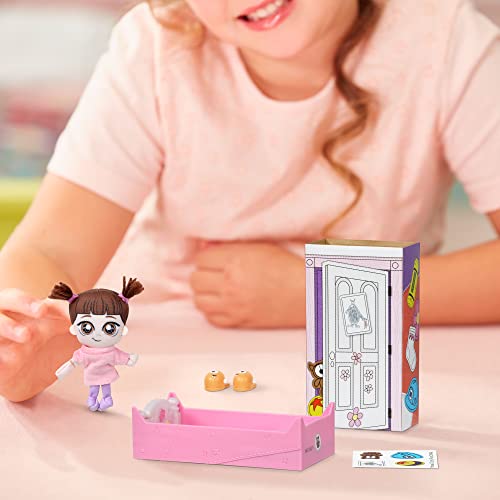 Sweet Seams Disney 4" Soft Rag Doll Pack – 1Pc Toy | Monsters Inc. Boo Doll And Bedtime Playset #TOP3