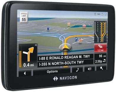 Navigon 7200T 4.3-Inch Portable GPS Navigation with Bluetooth, Text-to-Speech, and Free Traffic Alerts